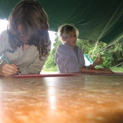 fotos kamp 2009-2010 jong-givers 353 - Scouts en Gidsen Zaventem 
